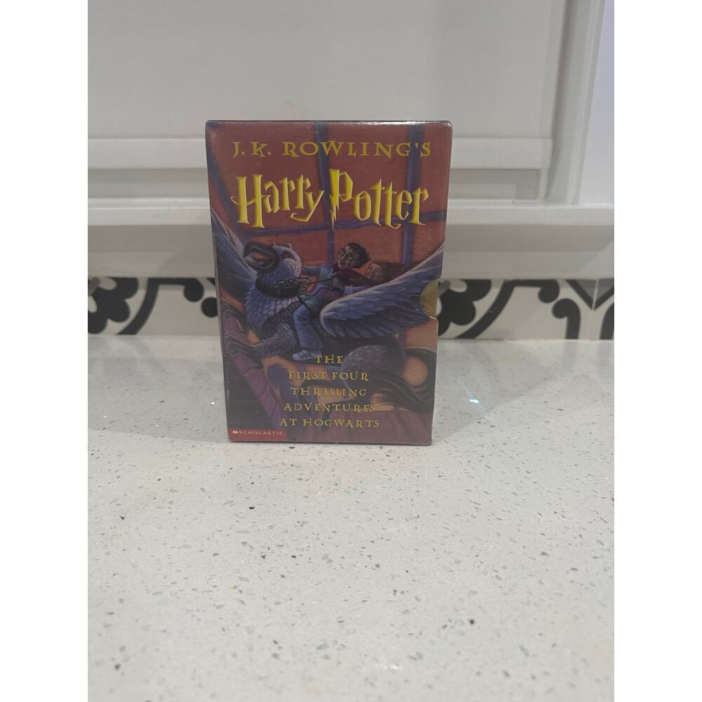 NEW Harry Potter: The First Four Thrilling Adventures Boxed Set by J. K. Rowling